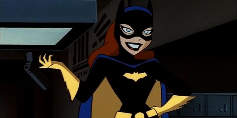 Batgirl laughing in The New Batman Adventures Cropped 1