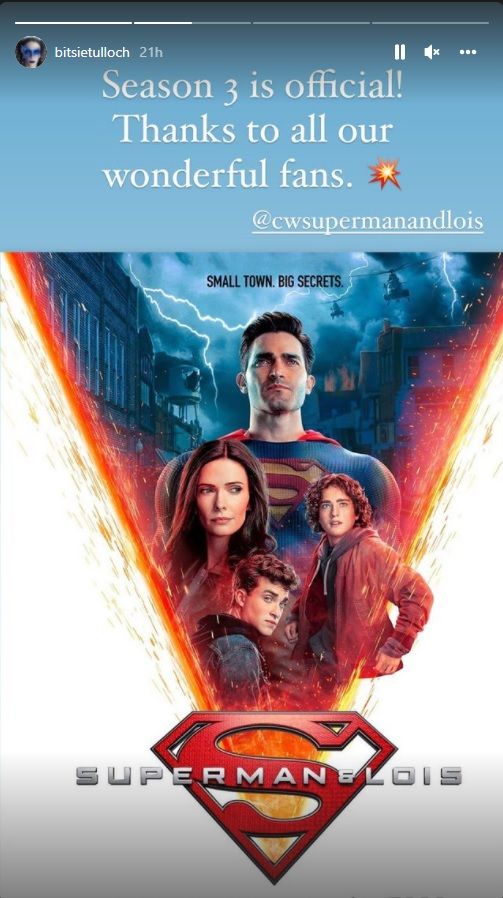 Bitsie Tulloch Reacts To Superman And Lois Season 3 Renewal