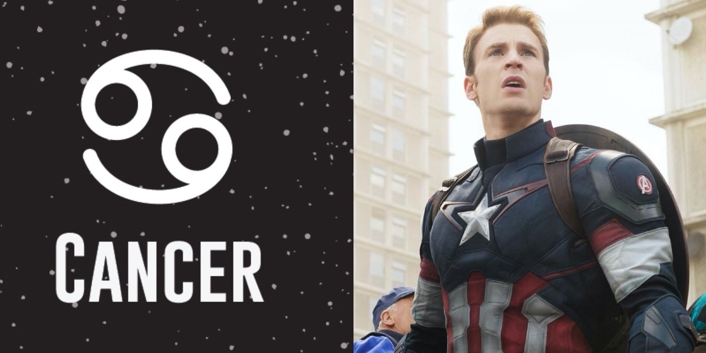 Cancer Zodiac Captain America