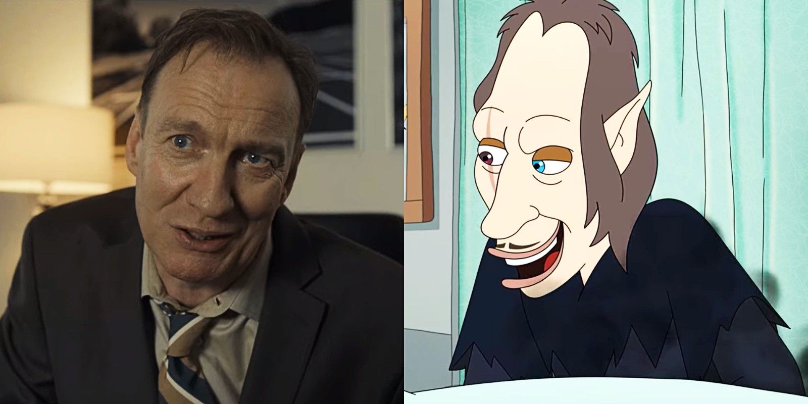 David Thewlis as Lionel S. Swithens Shame Wizard