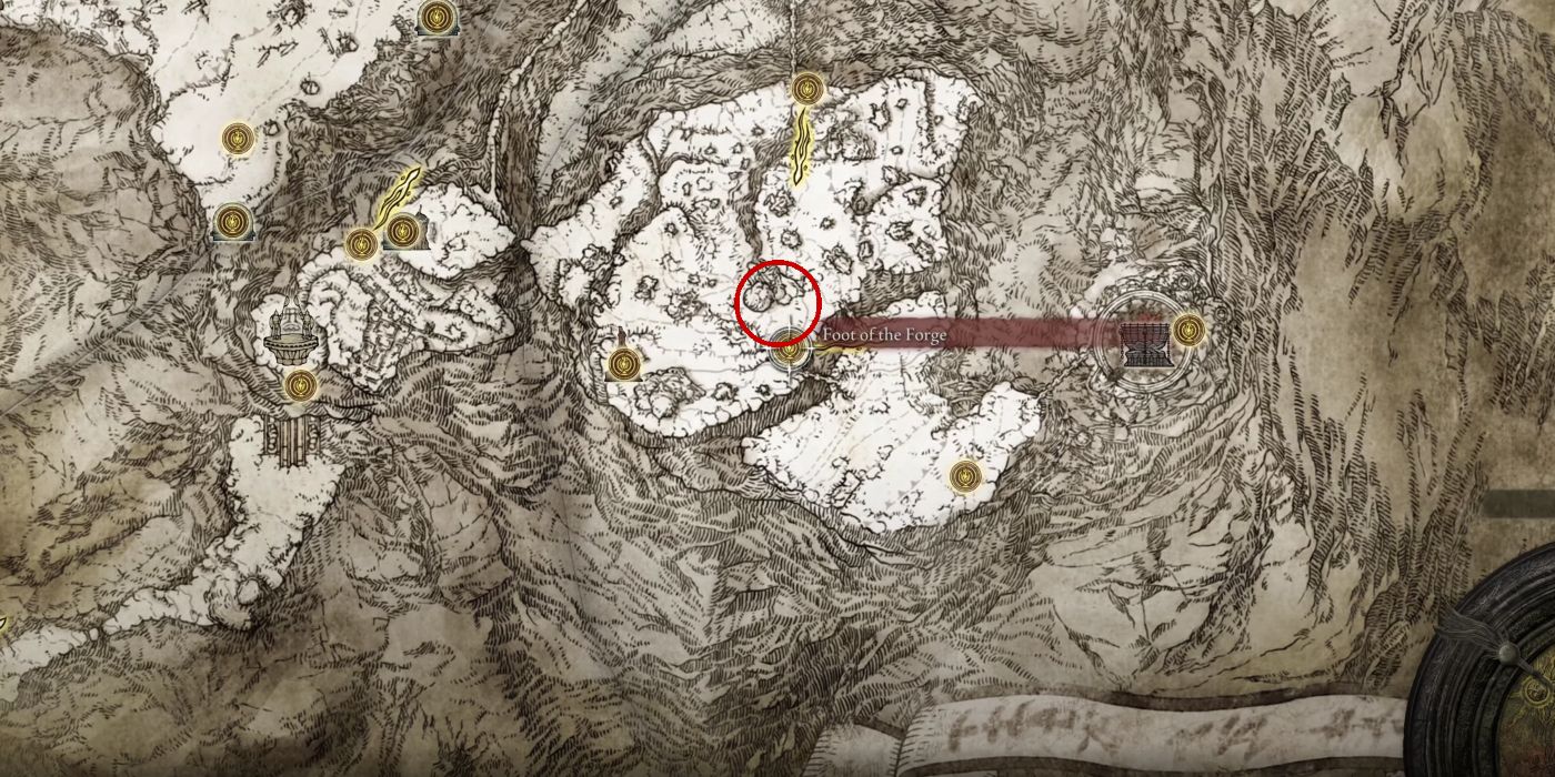 Elden Ring Mountaintops of Giants Rune Farming Location