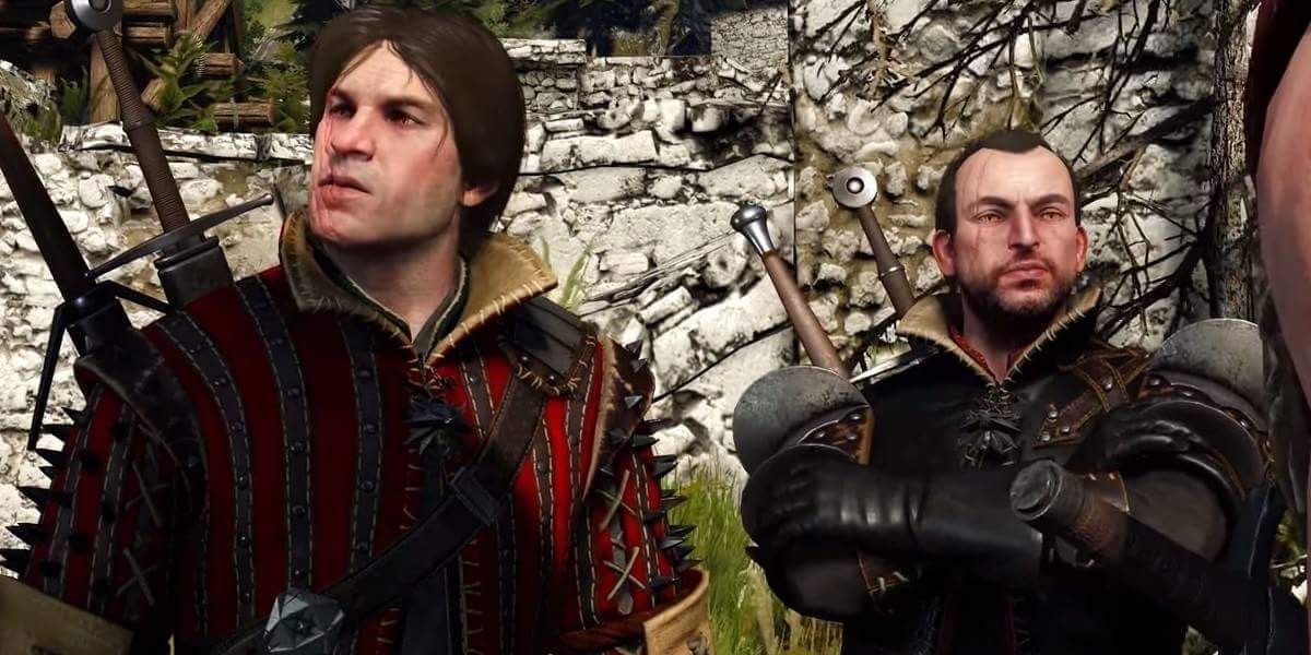 Eskel and Lambert Witcher 3