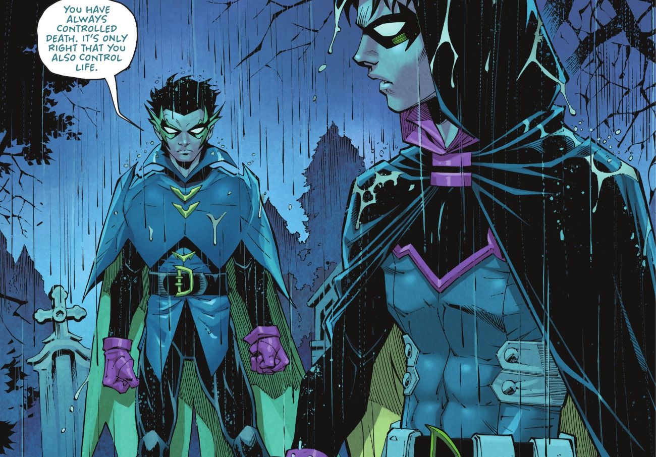 Evil Robin Damian Wayne in Costume