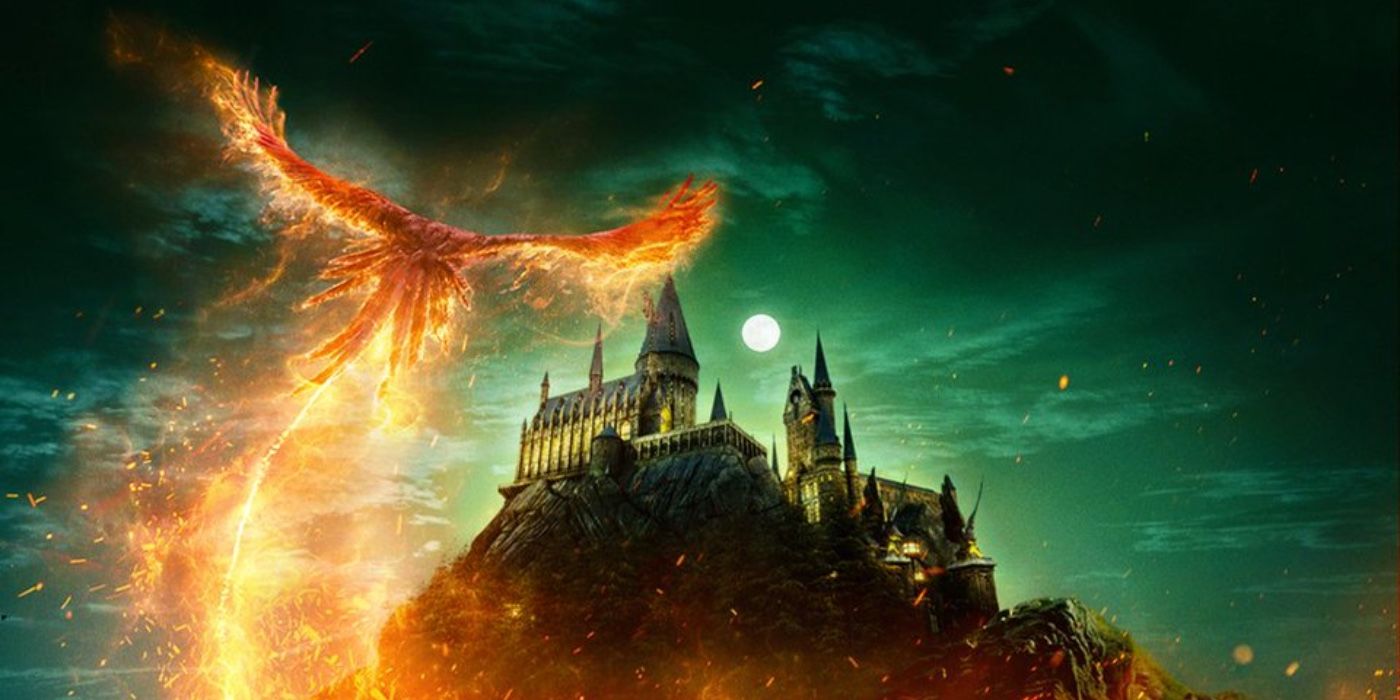 Fantastic Beasts 3 The Secrets of Dumbledore IMAX poster Hogwarts header