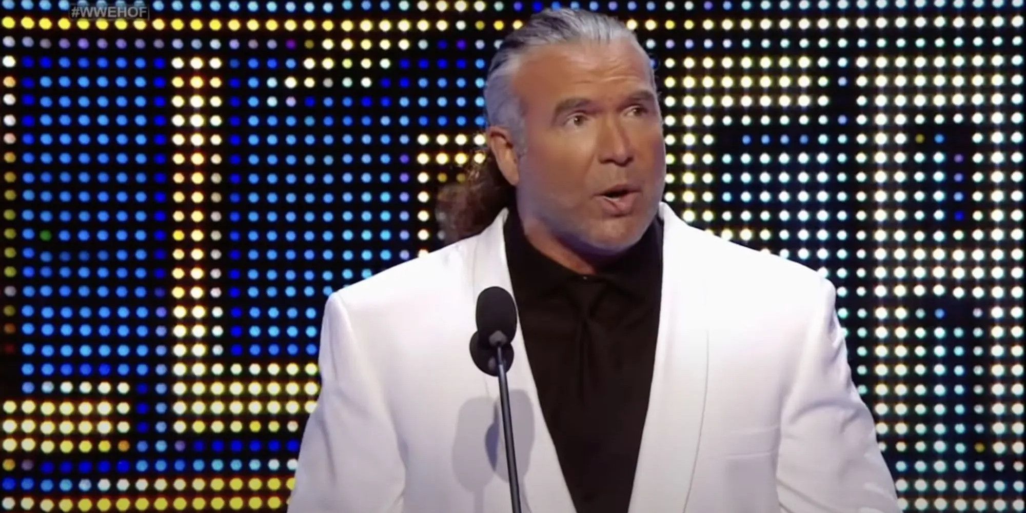 Scott Hall Joining the WWE Hall of Fame in 2014
