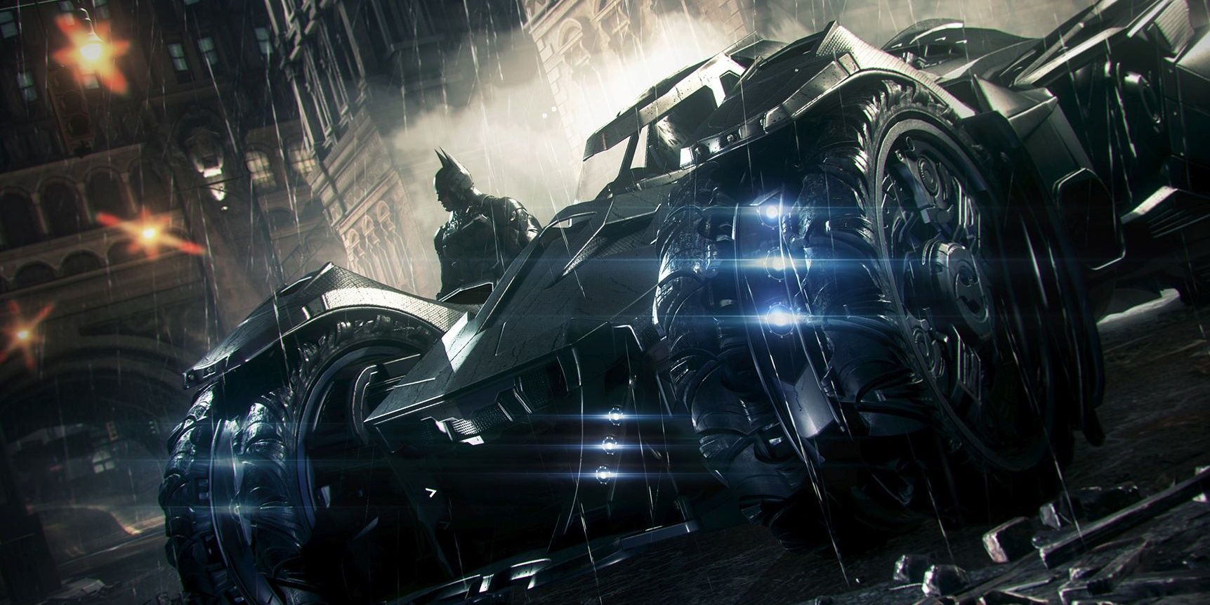 The Arkham Knight Batmobile