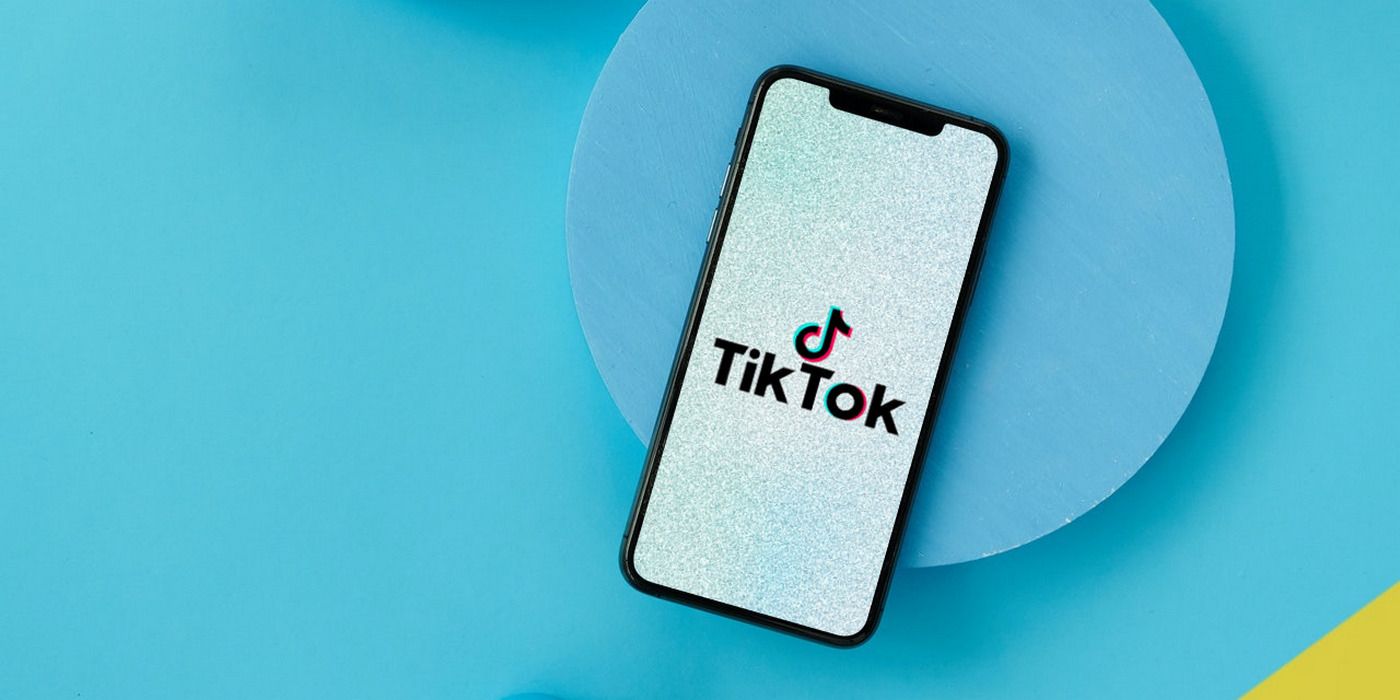 TikTok logo on iPhone 11
