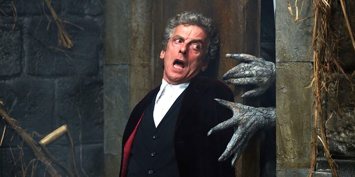 twelfth doctor chased by the veil in heaven sent doctor who