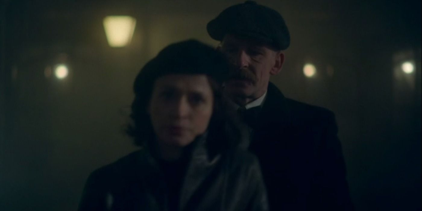 Arthur takes Captain Swing and her IRA officers out to kill them in Peaky Blinders