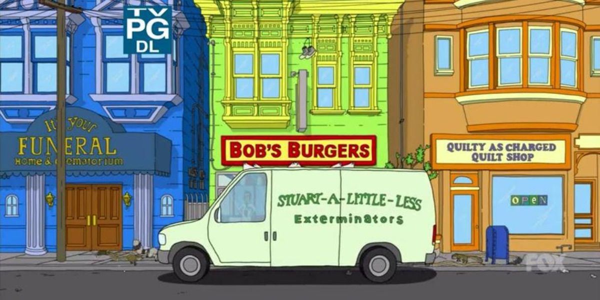 Bobs Burgers Stuart a little less