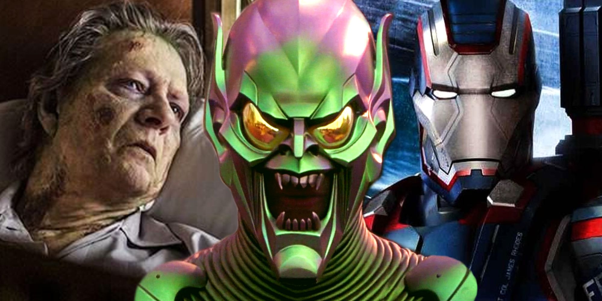Every Green Goblin in Live Action Spider Man Movies