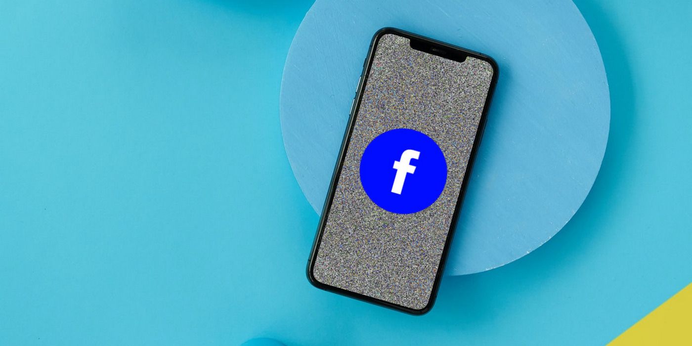 Facebook logo on iPhone 11