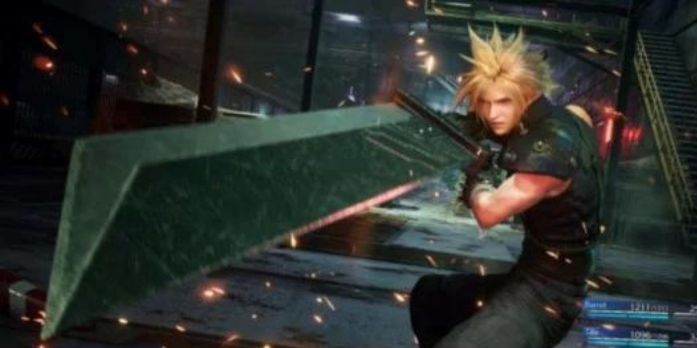 Final Fantasy VII Remake Cloud Sword 2