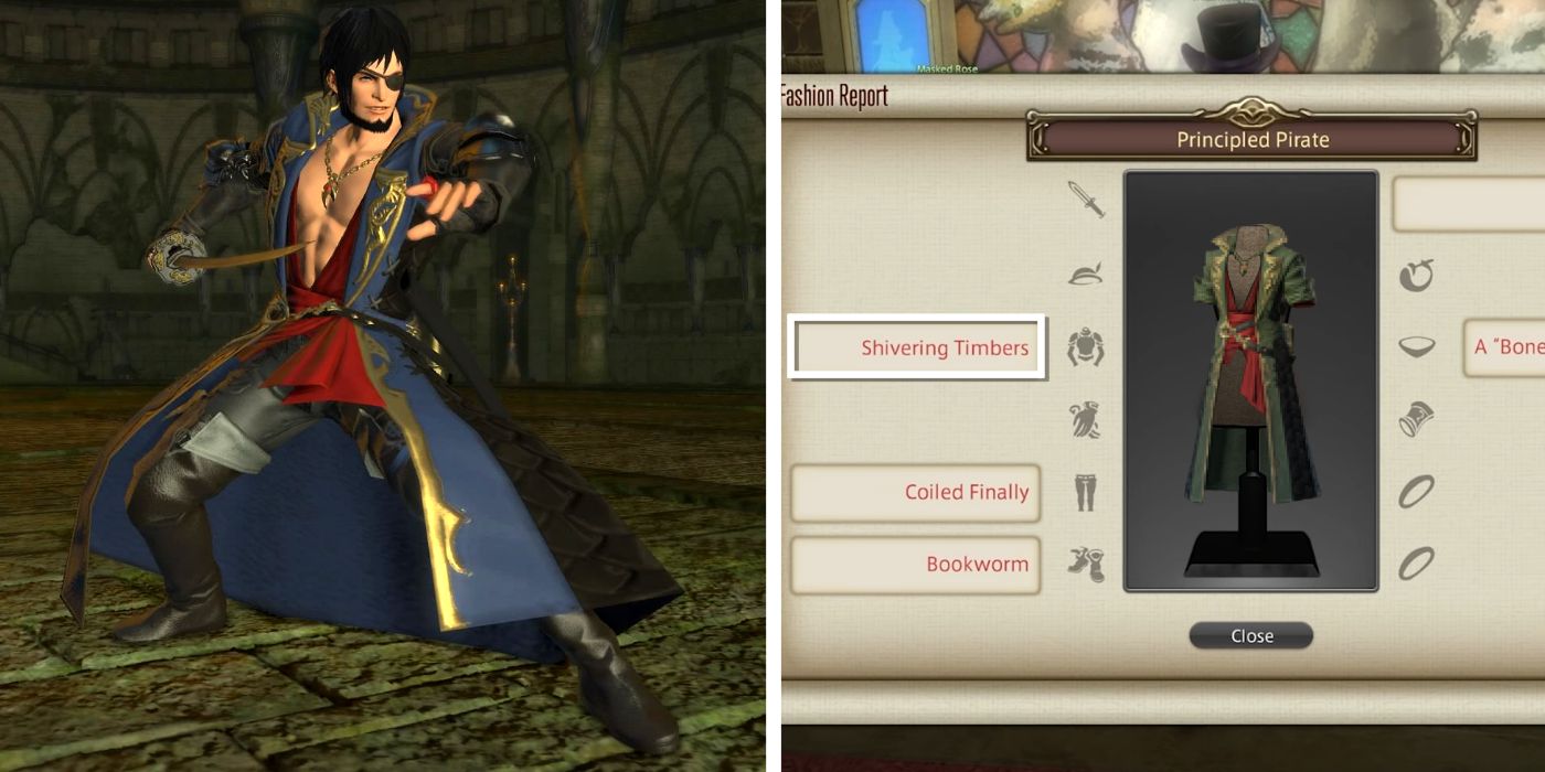 Final Fantasy XIV Uraeus Coat Fashion Report For Week 221 Principled Pirate