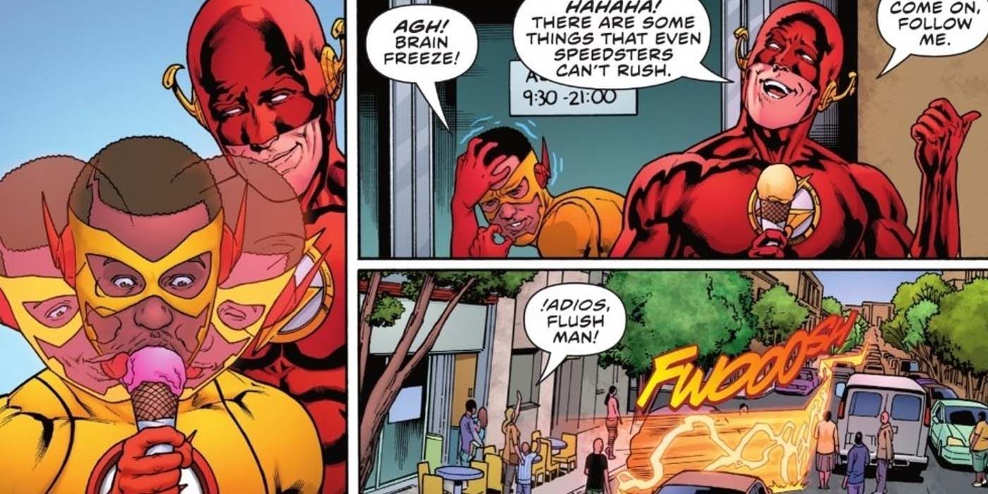 Flash Flush Man DC Comics
