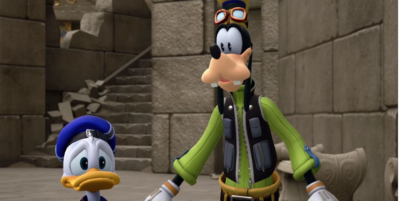 Goofy and Donald in Kingdom hearts III cropped