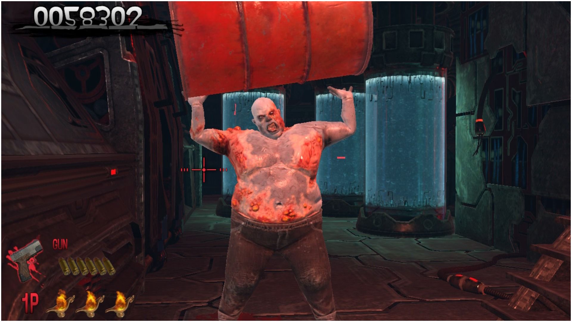 House of the Dead Remake Fat Zombie Barrel
