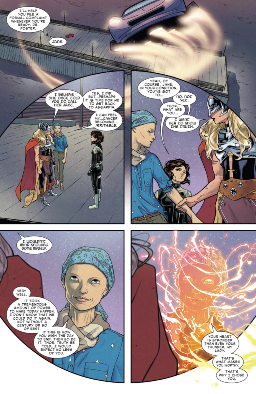 Jane Foster Thor Mjolnir Marvel Comics