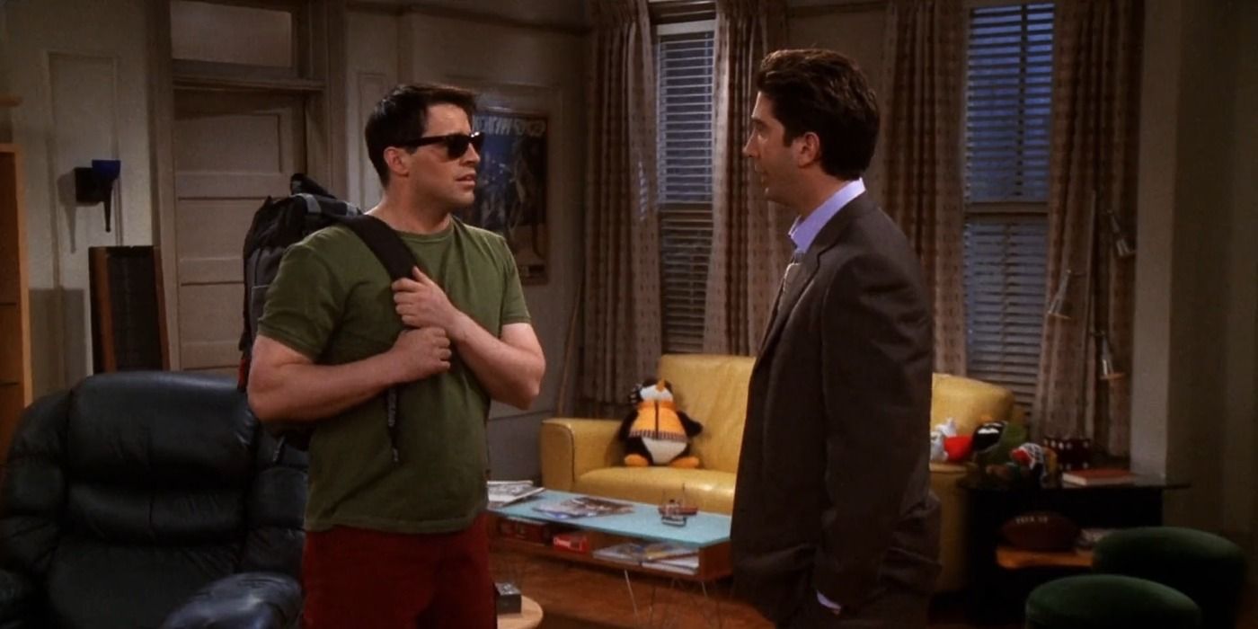 Joey And Ross In Friends