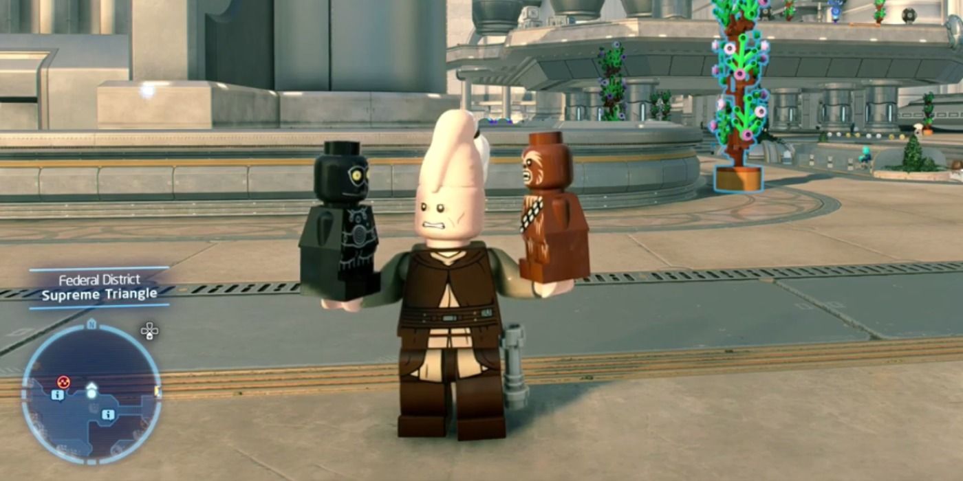 Ki Adi Mundi idle animation LEGO Star Wars The Skywalker Saga