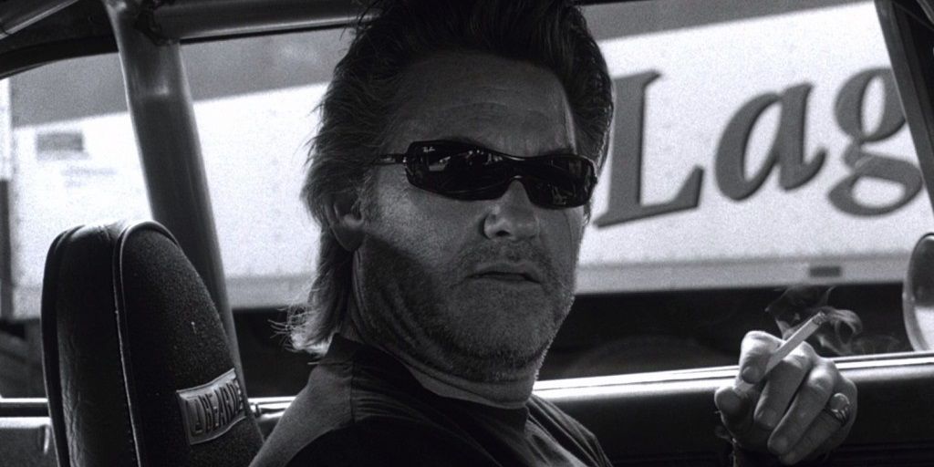 Kurt Russell smokes a Red Apple cigarette in Death Proof