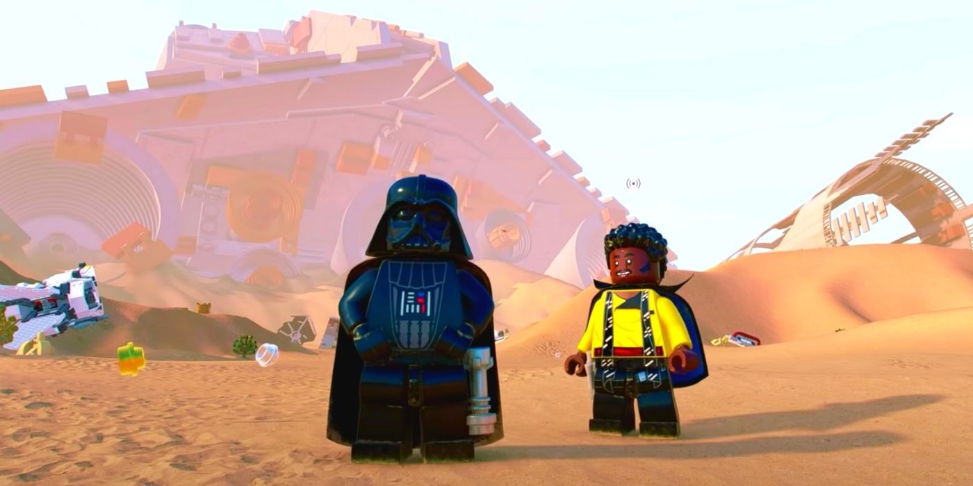 LEGO Star Wars Darth Vader and Lando Dialogue