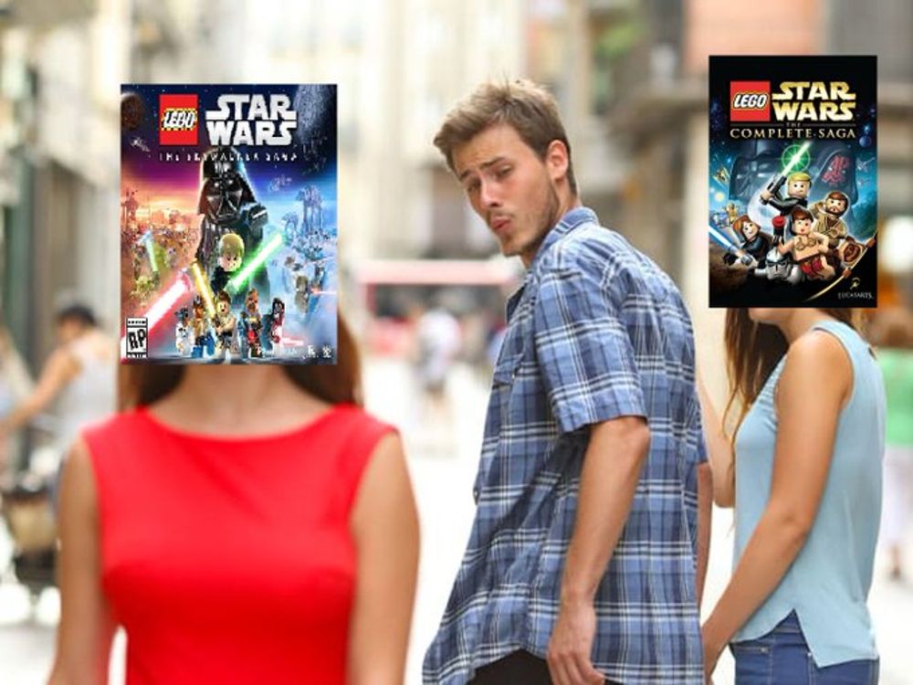 LEGO Star Wars The Skywalker Saga versus LEGO The Complete Saga