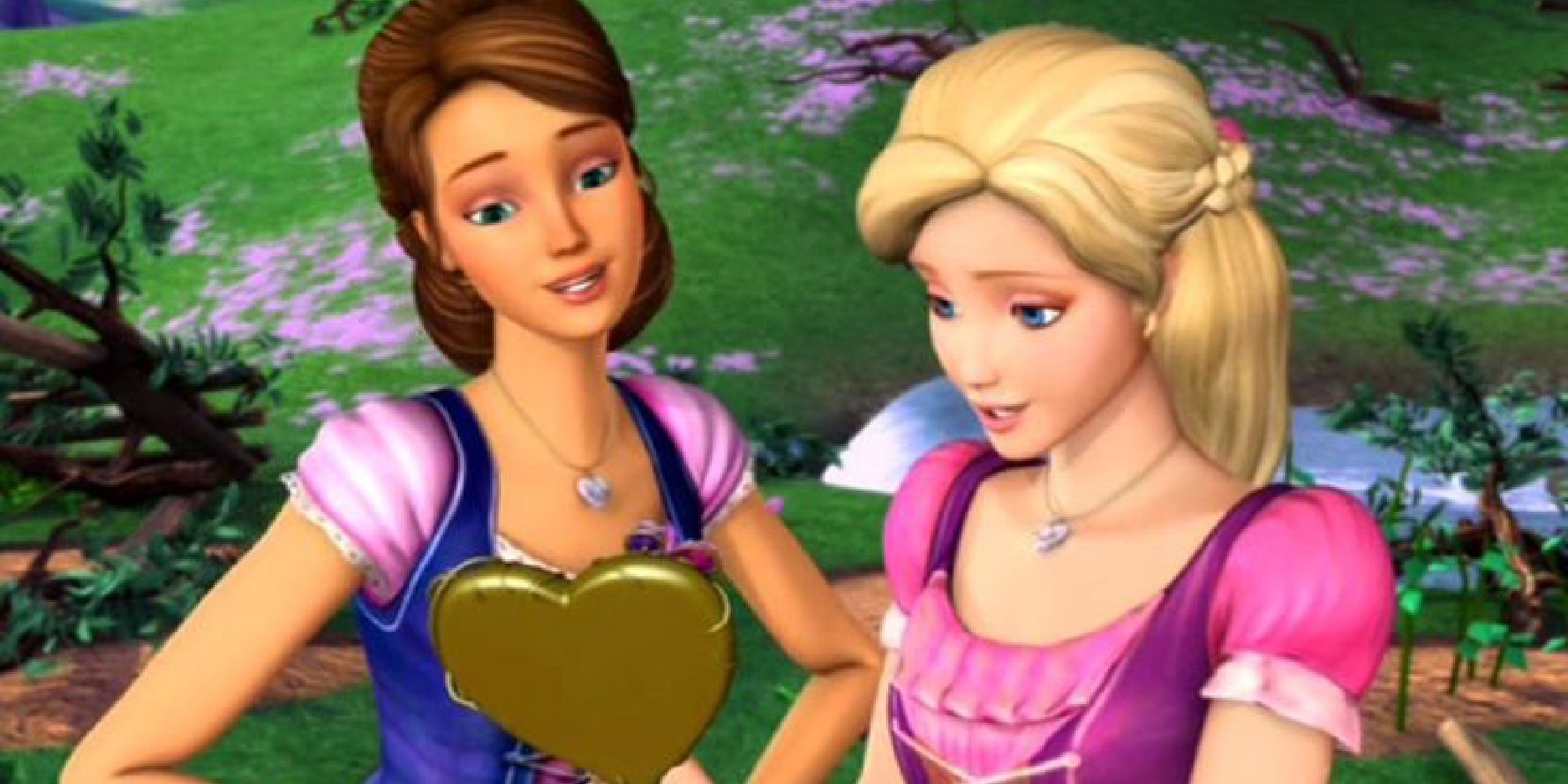 Liana and Alexa in Barbie and The Diamond Castle