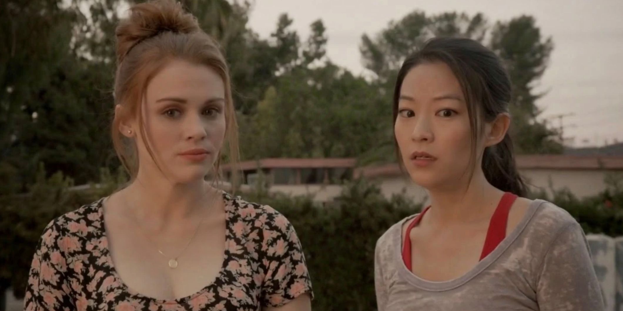 Lydia and Kira are concerned in Teen Wolf