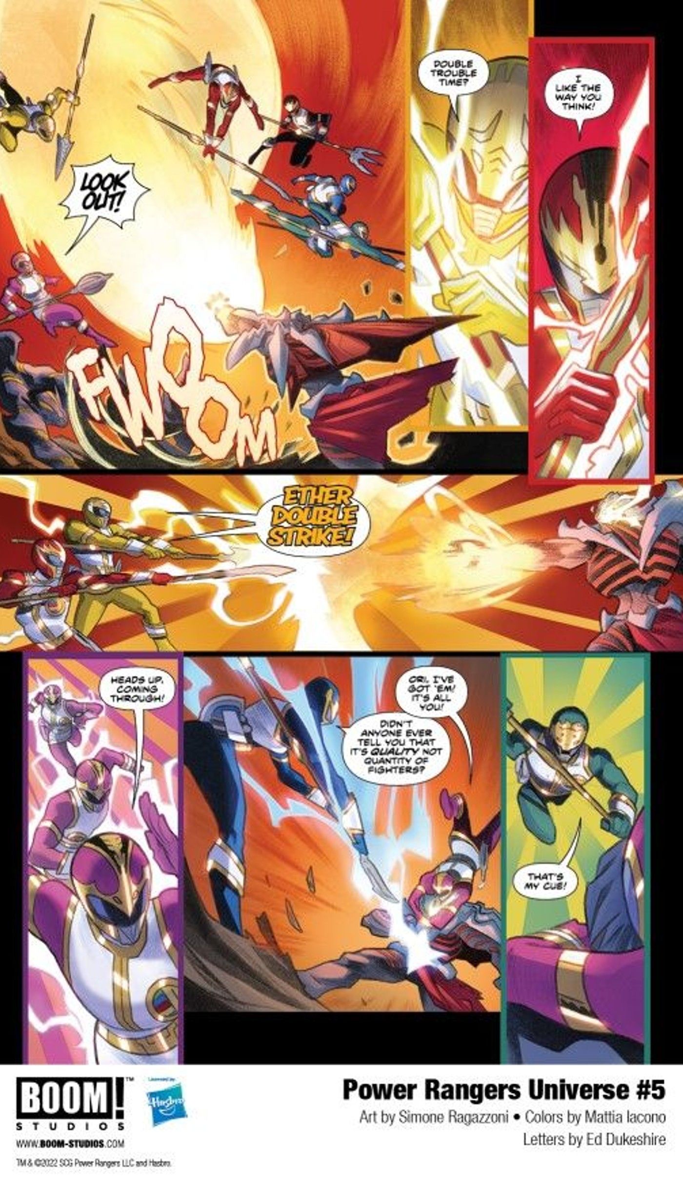 Power Rangers Universe 5 panels5