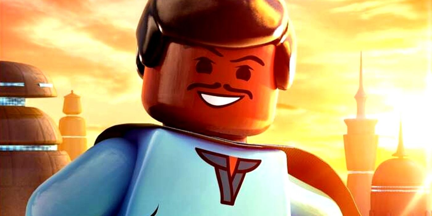 Promo image for classic Lando Calrissian character in LEGO Star Wars The Skywalker Saga