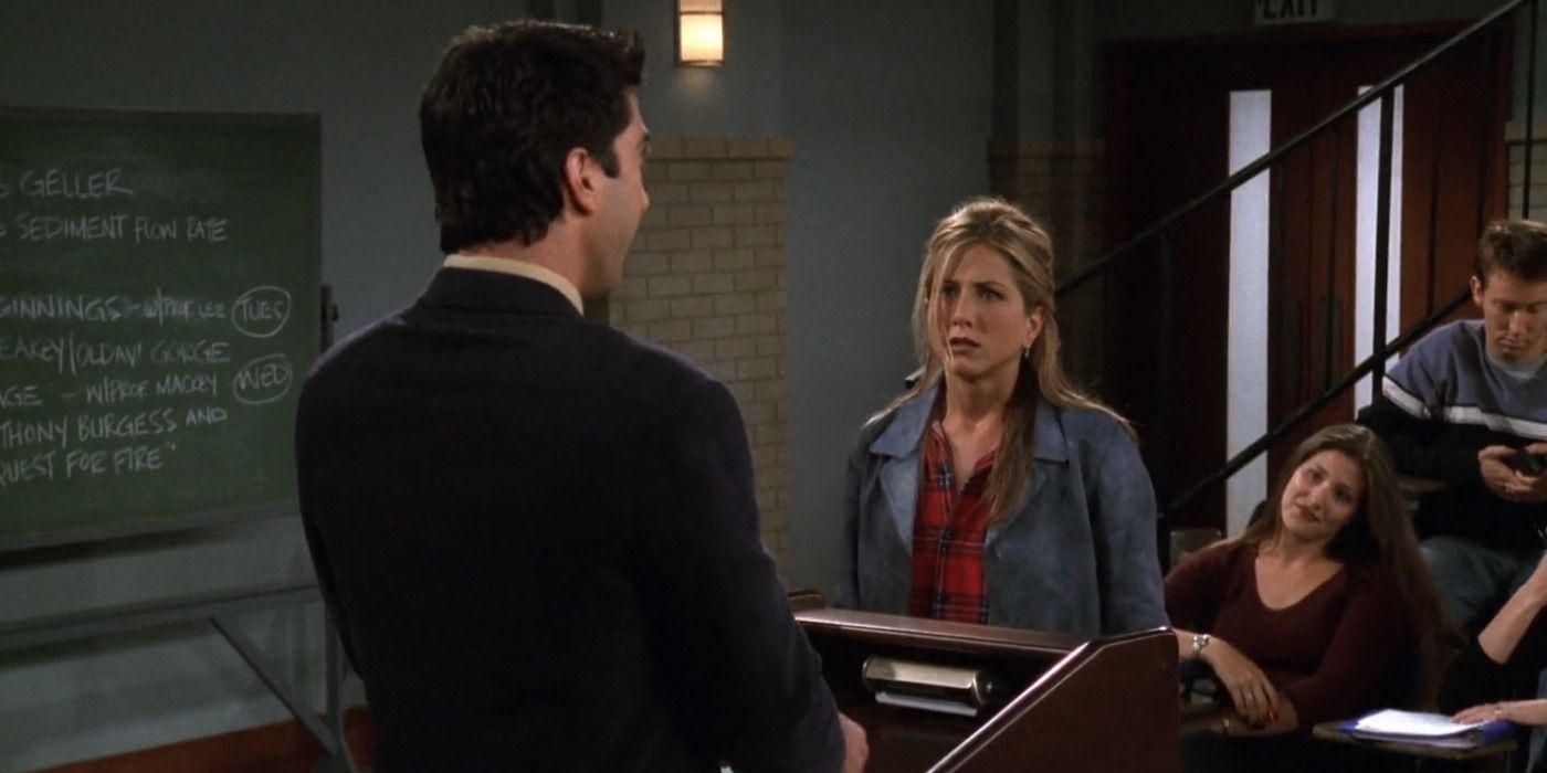 Ross And Rachel In Friends