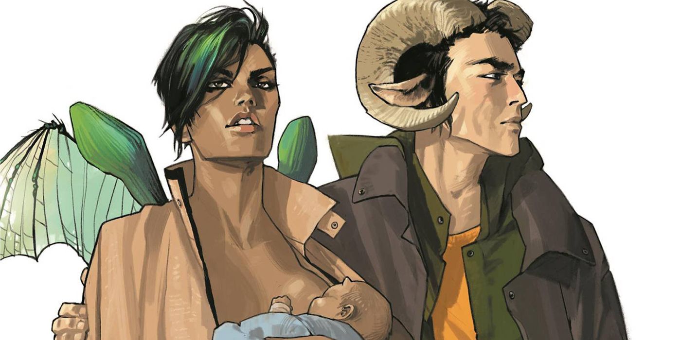 Saga comic book cover