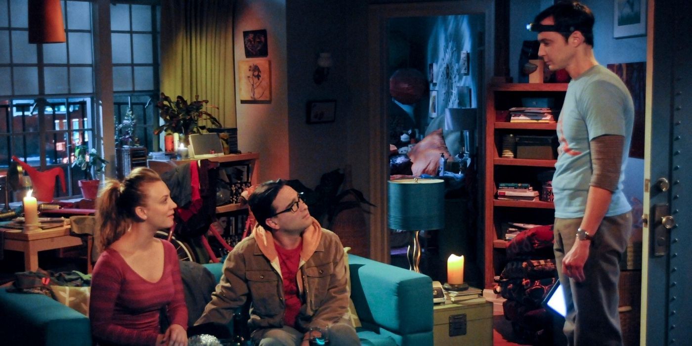 Sheldon and Leonard talk at Pennys apartment on TBBT