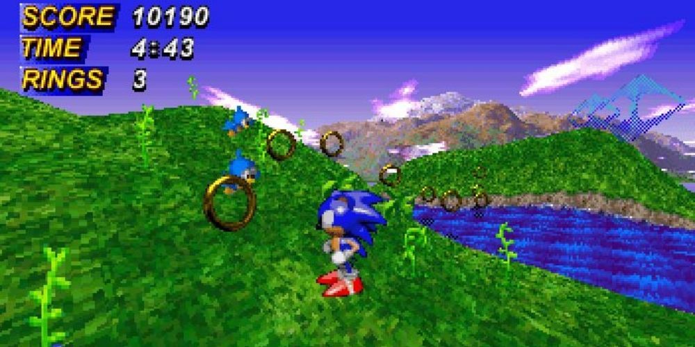 Sonic X treme screenshot