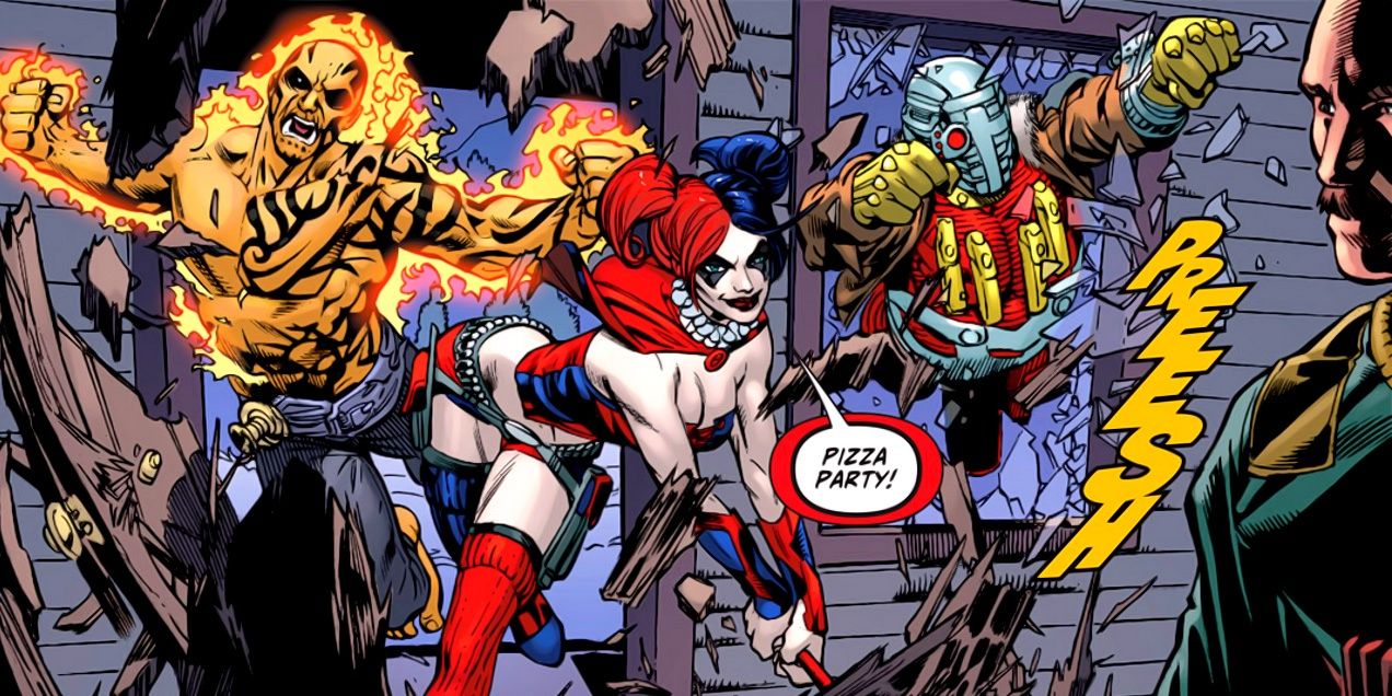 Suicide Squad Kicked in the Teeth comic image