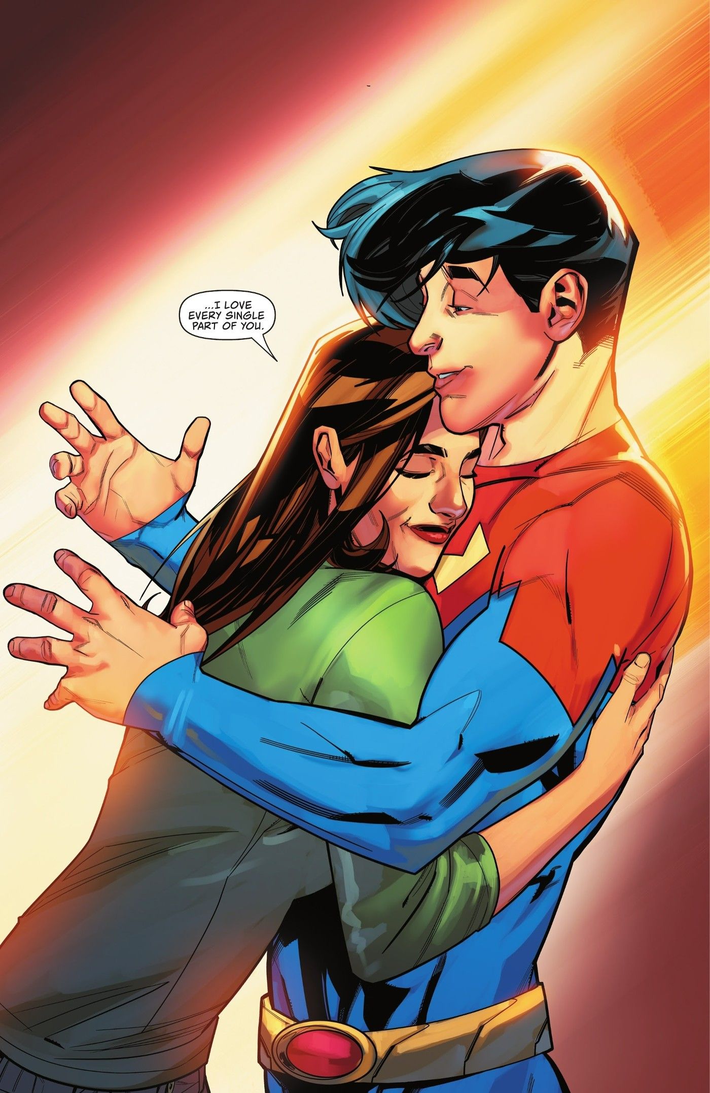Superman Son of Kal El 10 Jon Coming Out to Lois