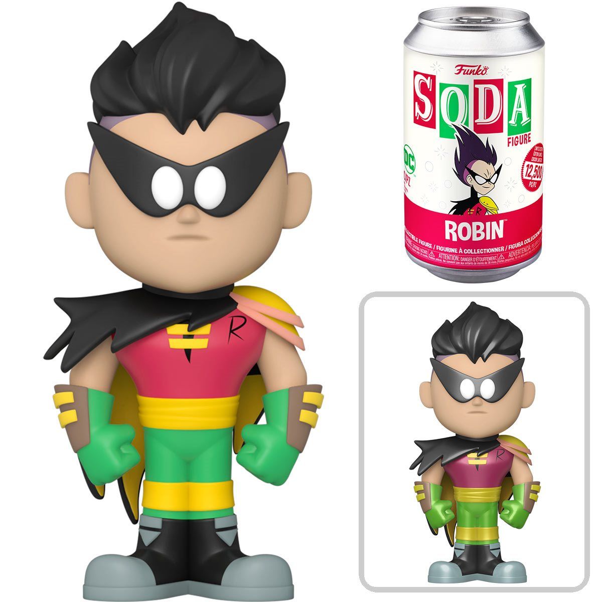 Teen Titans Go Robin Vinyl Soda Figure