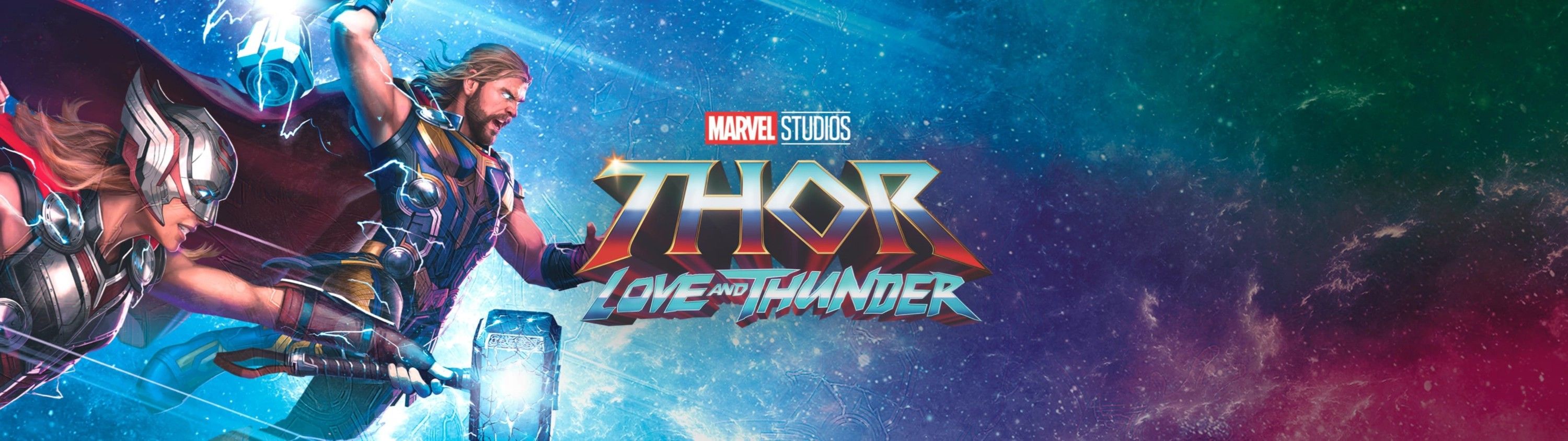 Thor Love and Thunder Promo Art Banner