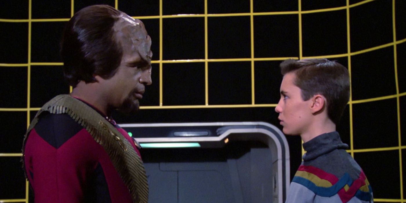 Worf and Wesley Crusher 1