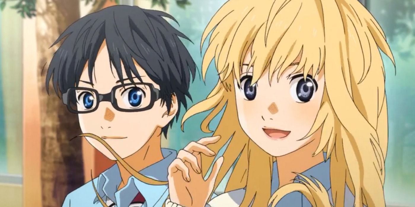 Your Lie in April anime protagonists