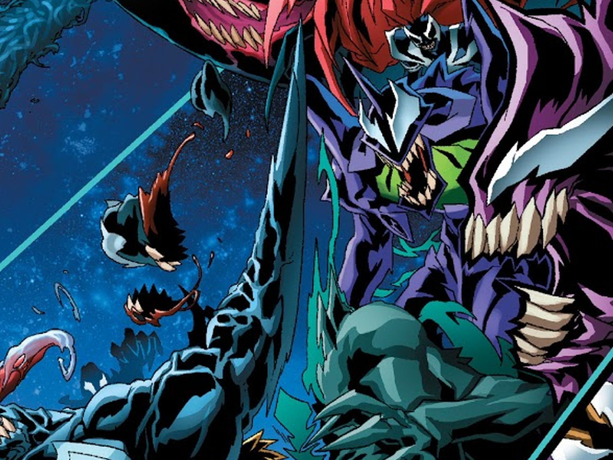 venom evangelion symbiote