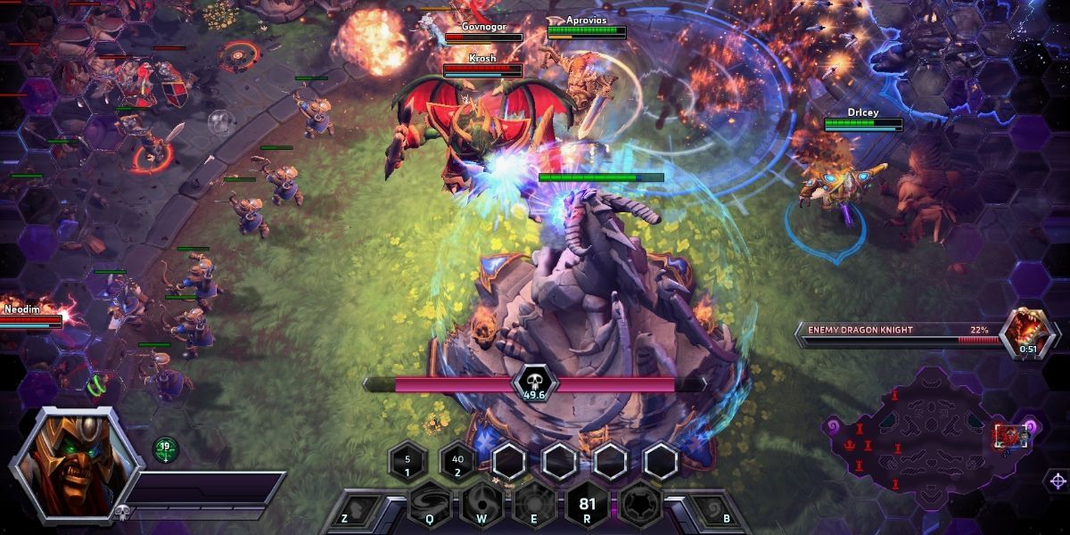 A Screenshot of the game Heroes of the Storm