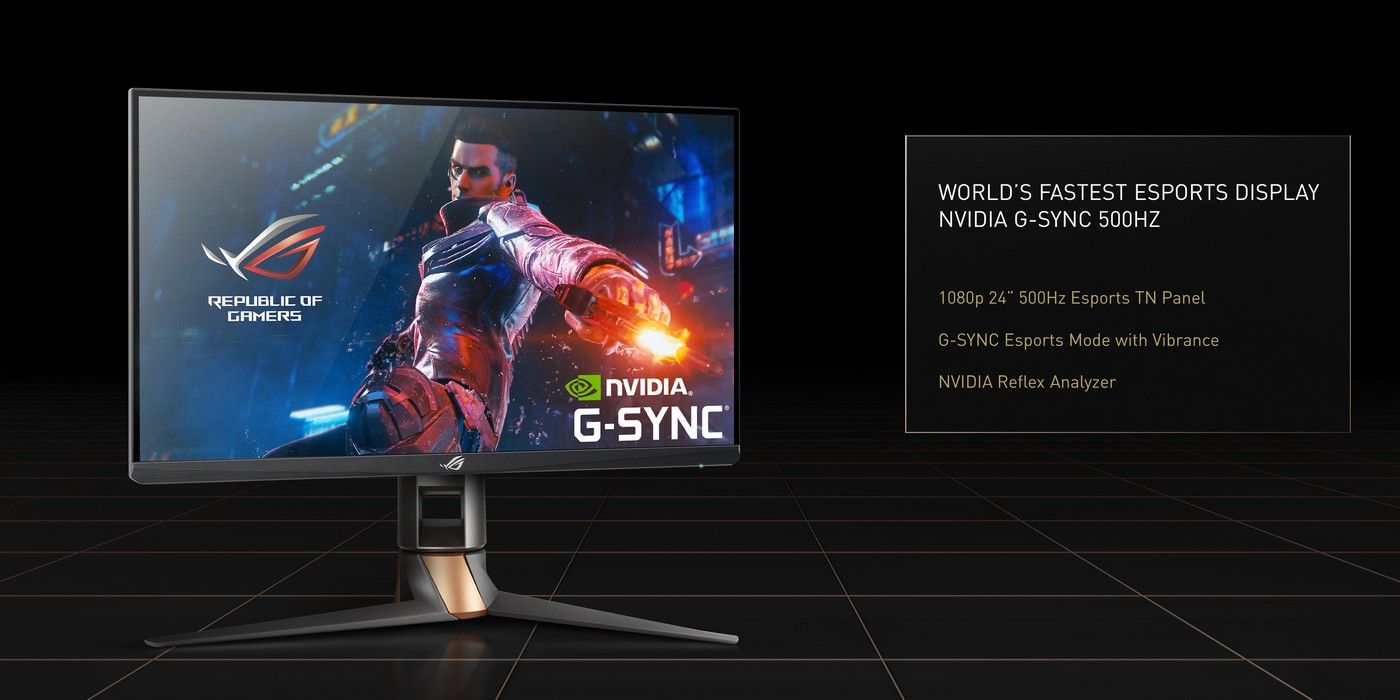Asus Unveils World’s First 500Hz Gaming Monitor