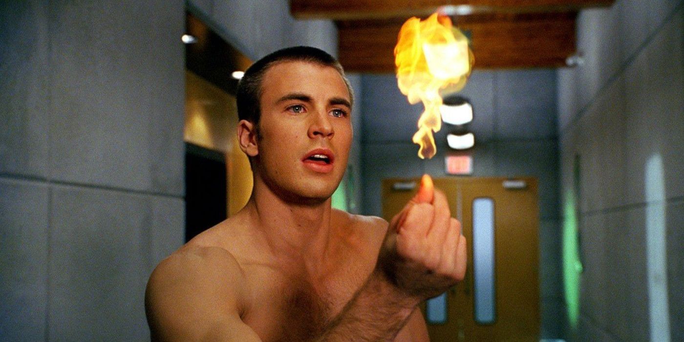 Chris Evans Johnny Storm Human Torch Fantastic Four