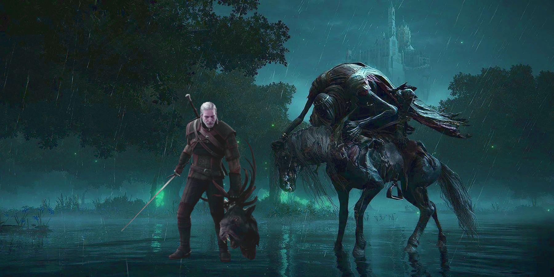 Elden Ring Player Recreates Geralt’s Witcher Fighting Style