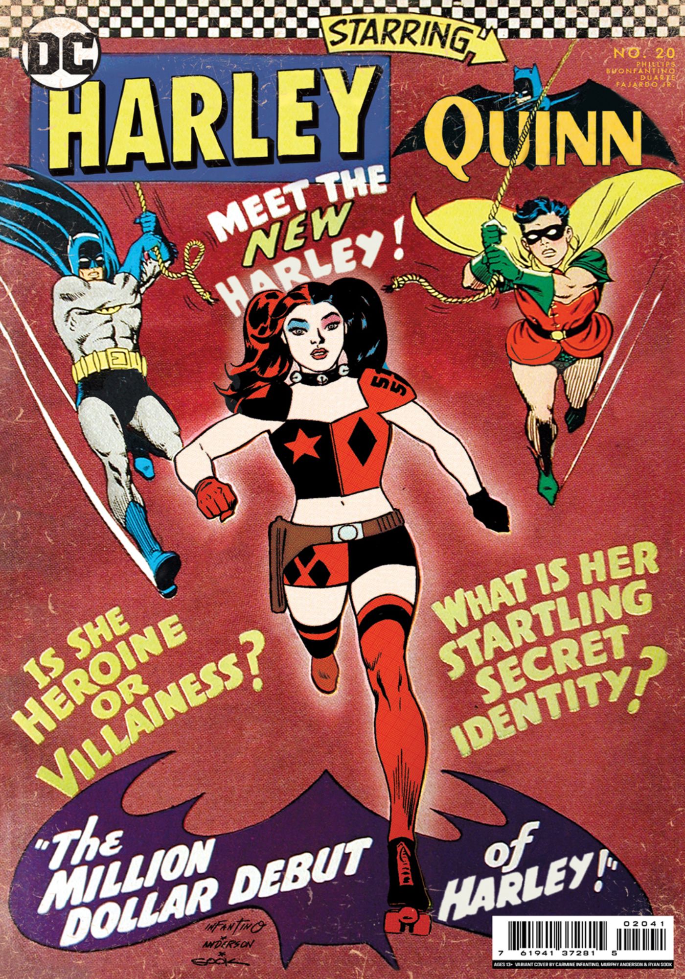 Harley Quinn 20 Homage Variant
