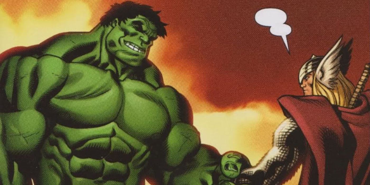 Hulk Thor Brothers comic