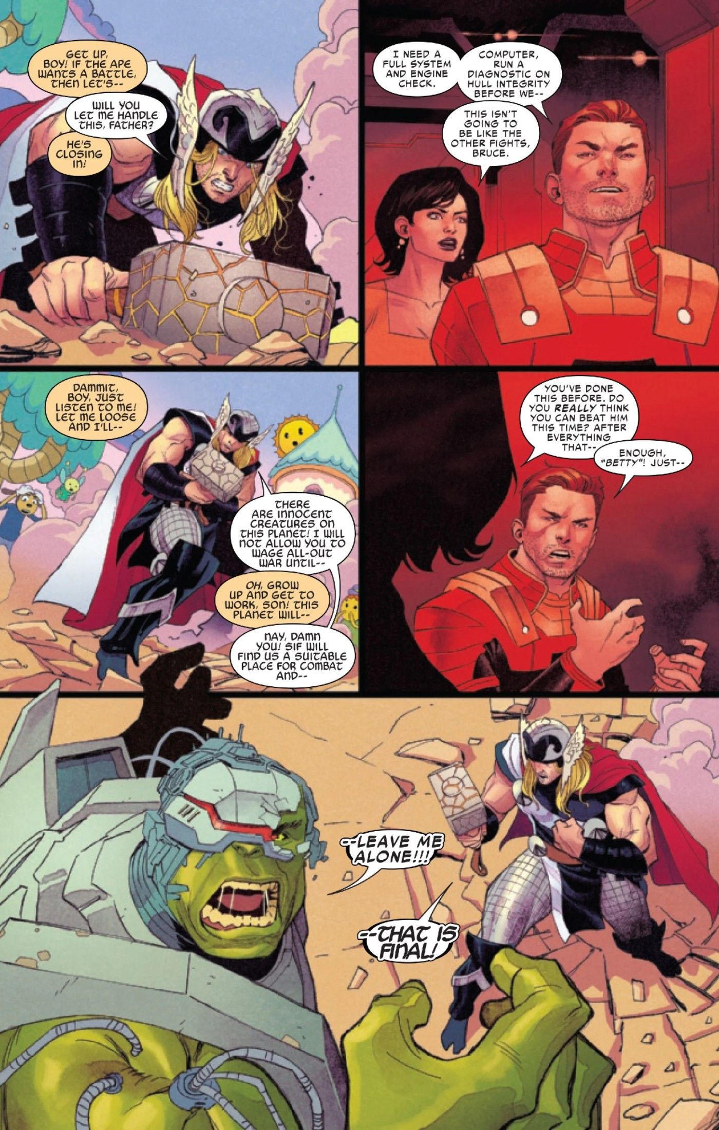 Thor e Hulk batalham pelo multiverso em Crossover Épico 3