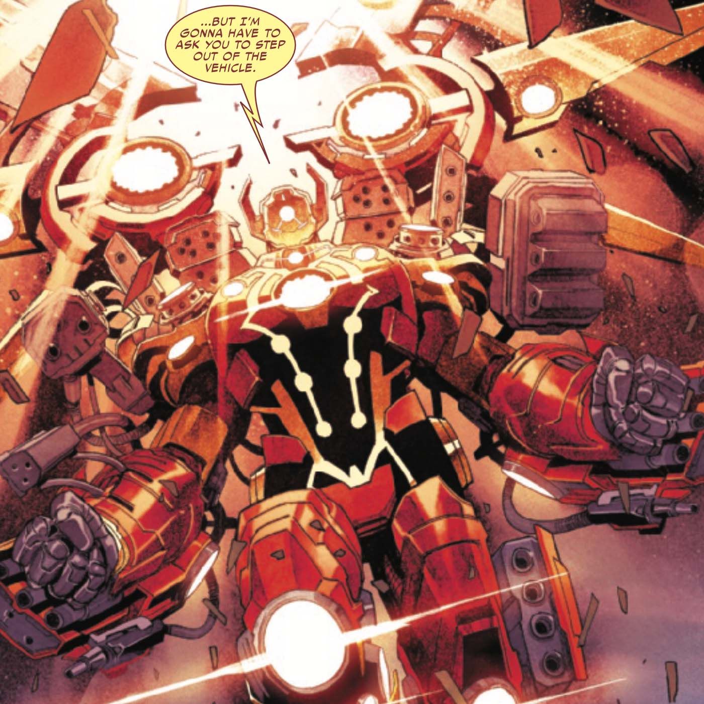 Hulkbuster Celestial Iron Man